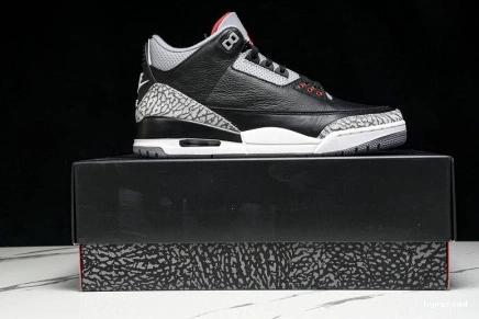 Hyperoad OG Air 2024 “Black Cement” 3 Jordan 0905